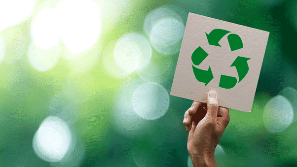 Immagine del simbolo del riciclaggio